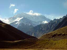 Aconcagua - met bijna 7000 m de hoogste berg op het Amerikaanse continent 