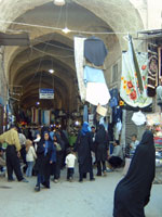 De bazaar van Kerman