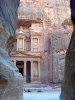 Het schathuis in Petra