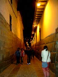 Een straatje in Cuzco 